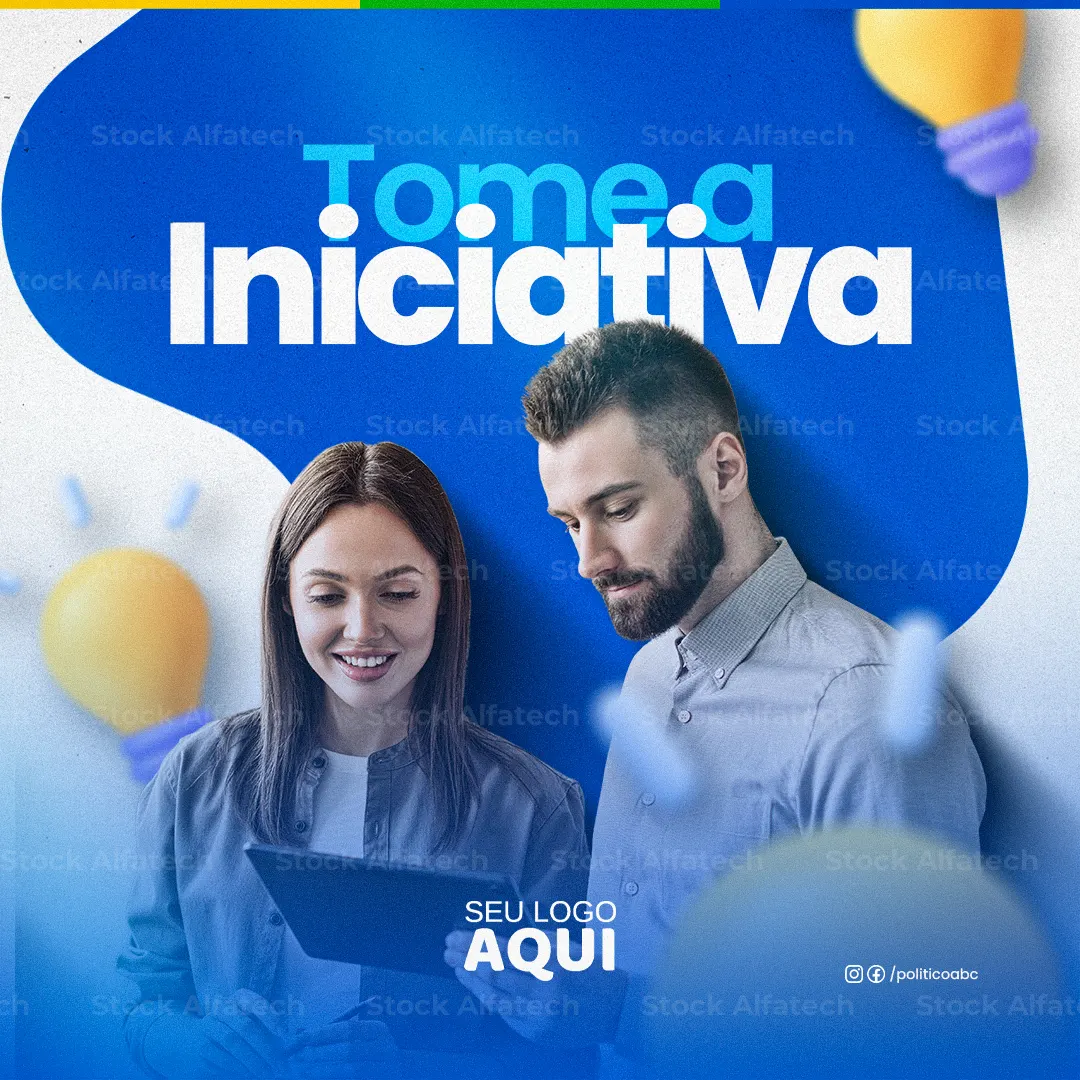Campanha eleitoral para redes sociais — Psd flyer 100% editável