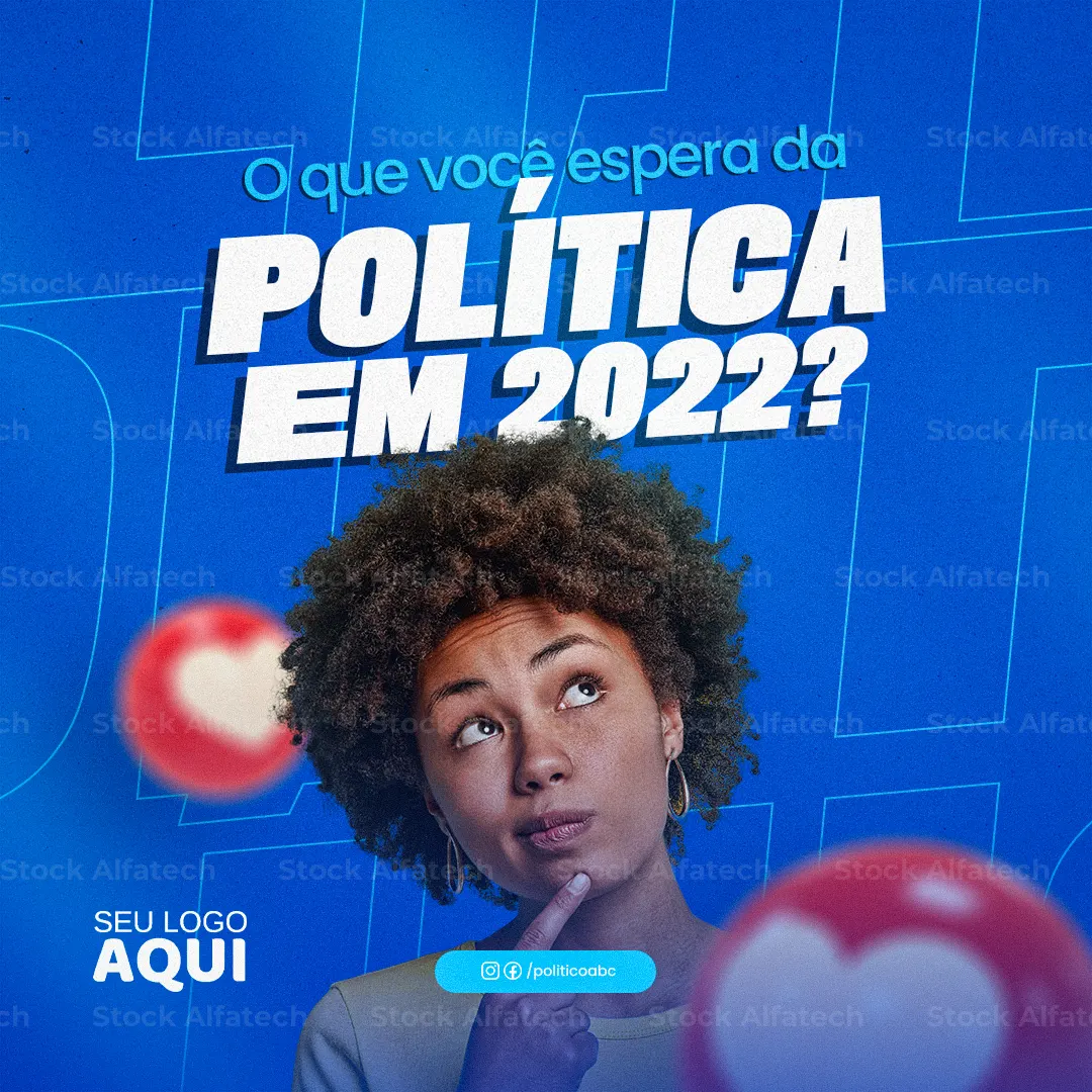 Psd flyer 100% editável com mensagem política de progresso