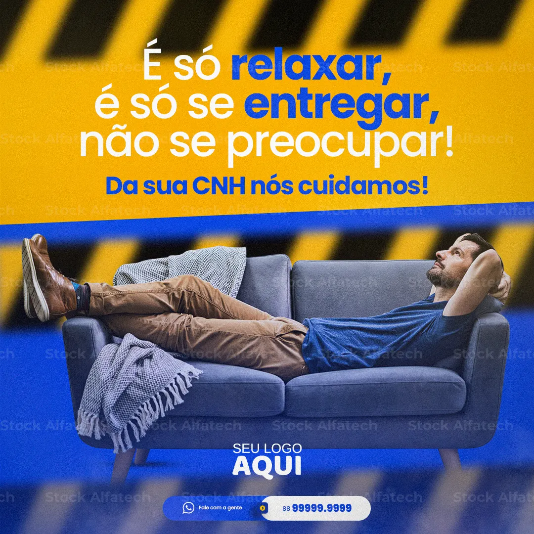 É relaxar é só entregar