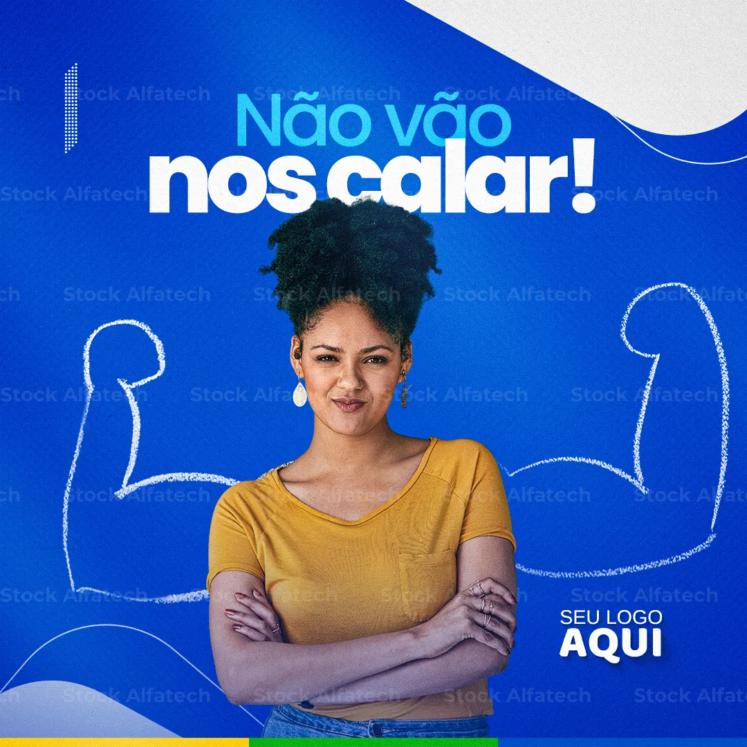 Psd flyer 100% editável para candidato apresentar propostas