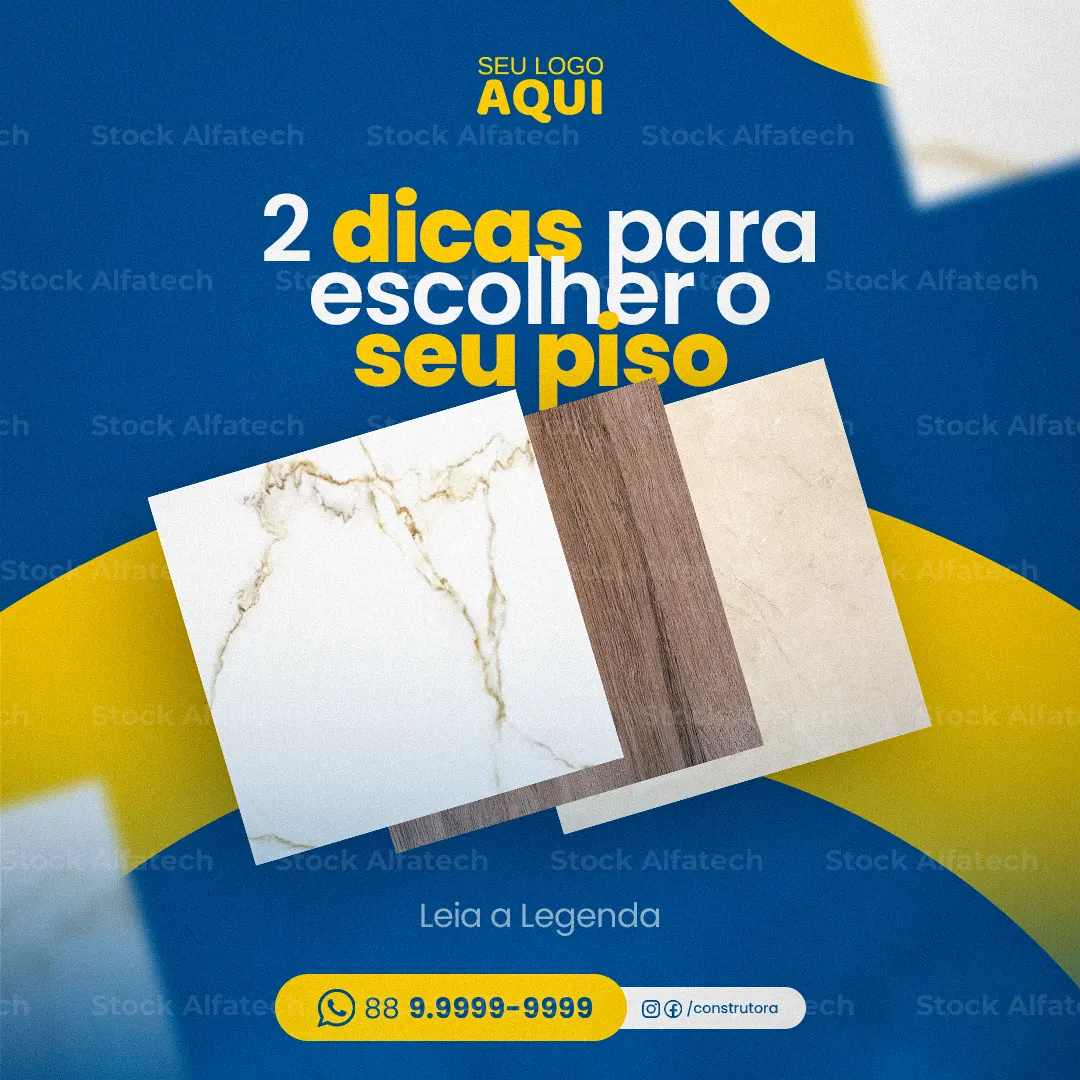 Cimento, areia e tijolo para sua obra — Psd flyer 100% editável