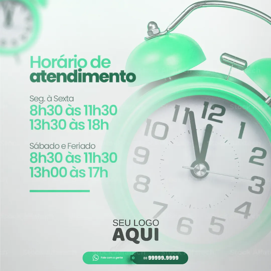 Horário de Atendimento