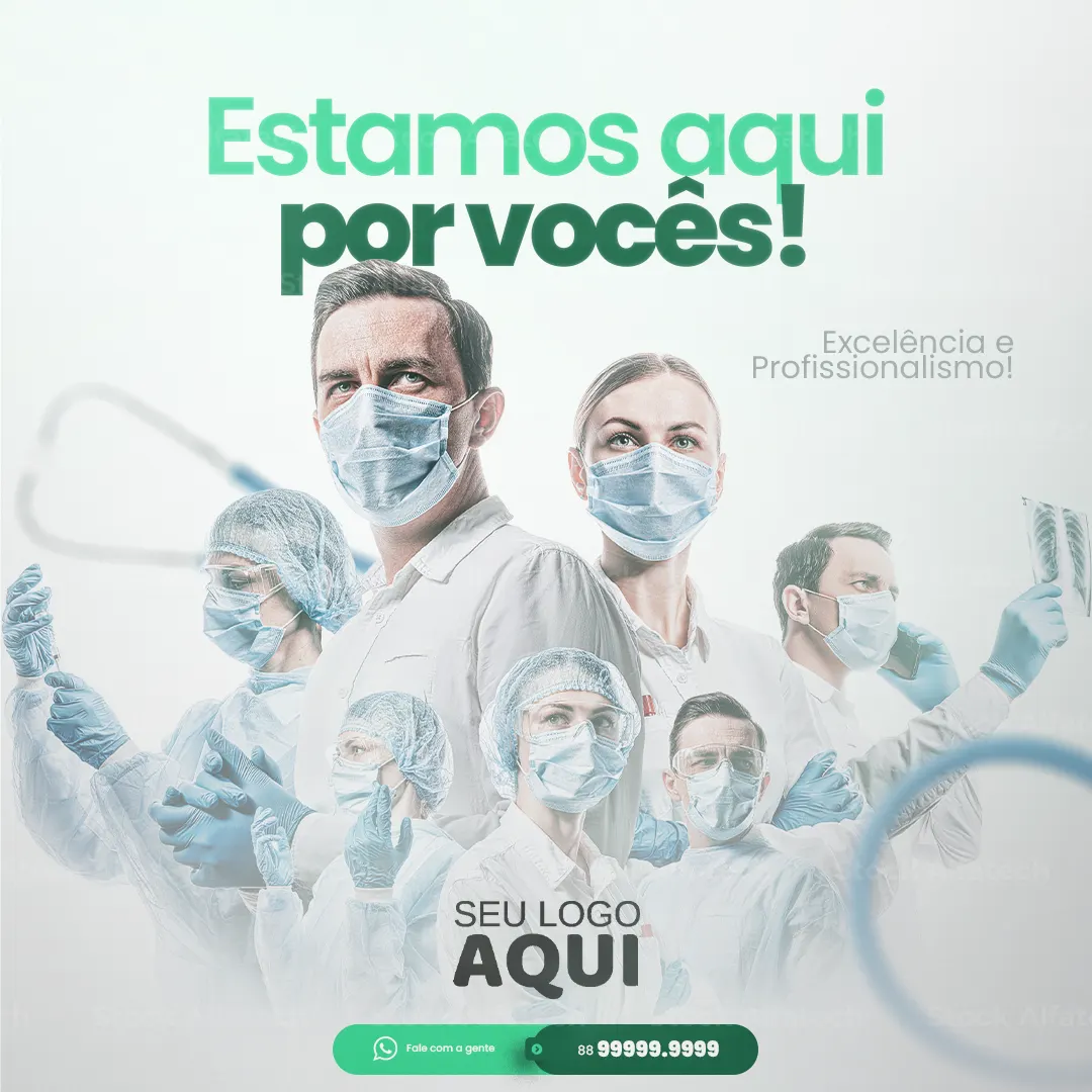 Estamos aqui por vocês