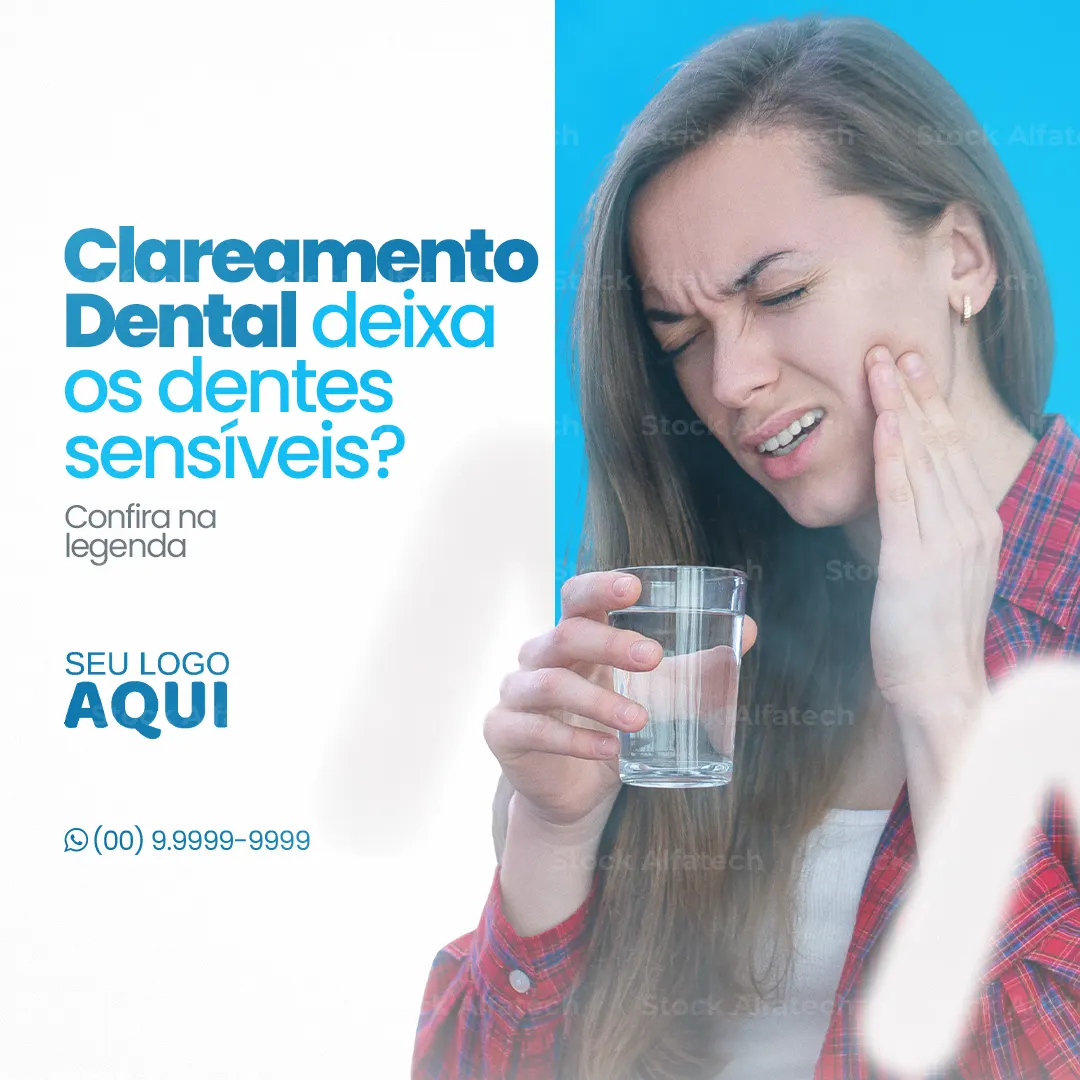 Dentista com cuidado, confiança e qualidade em Psd flyer 100% editável