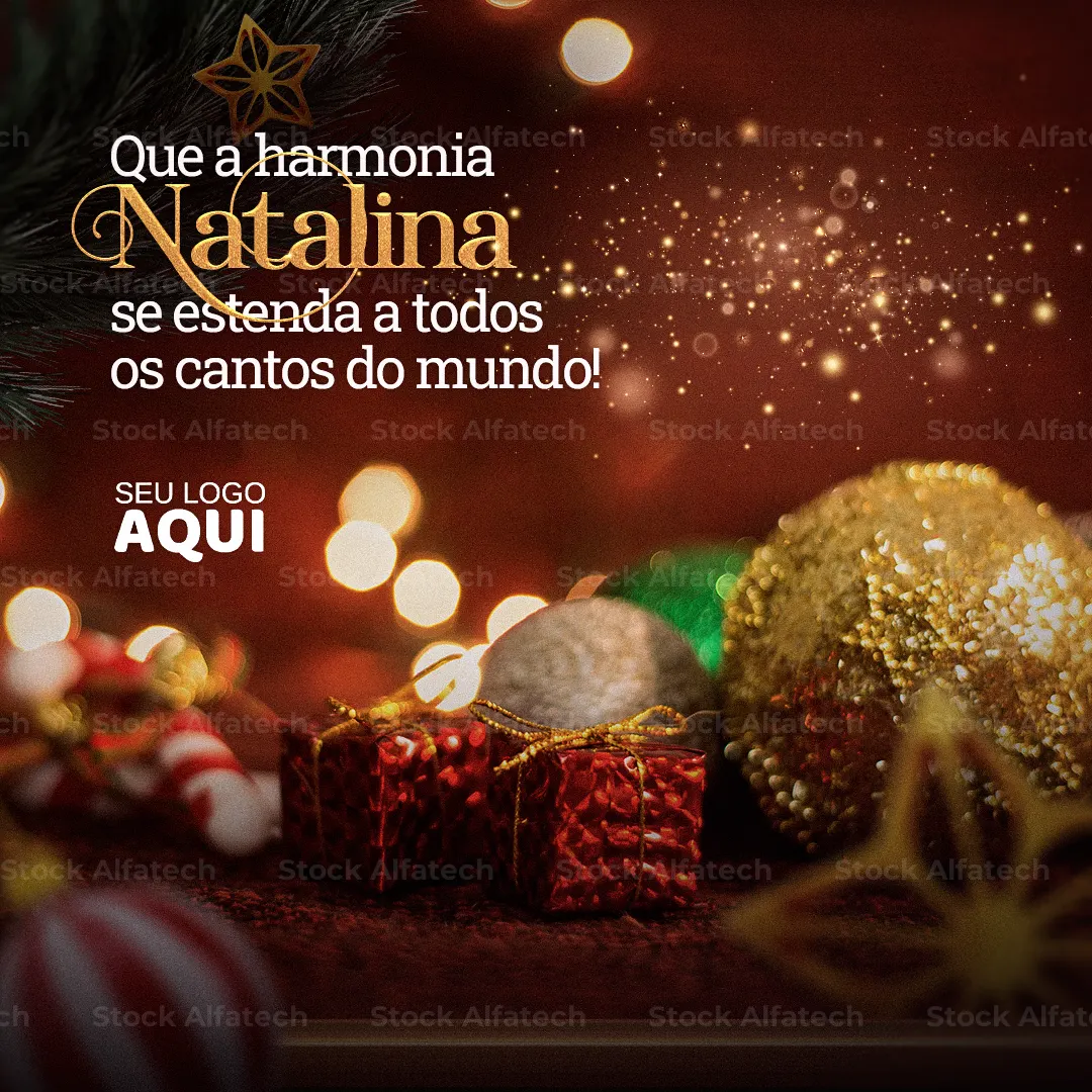 Psd flyer 100% editável para Natal com mensagem de gratidão