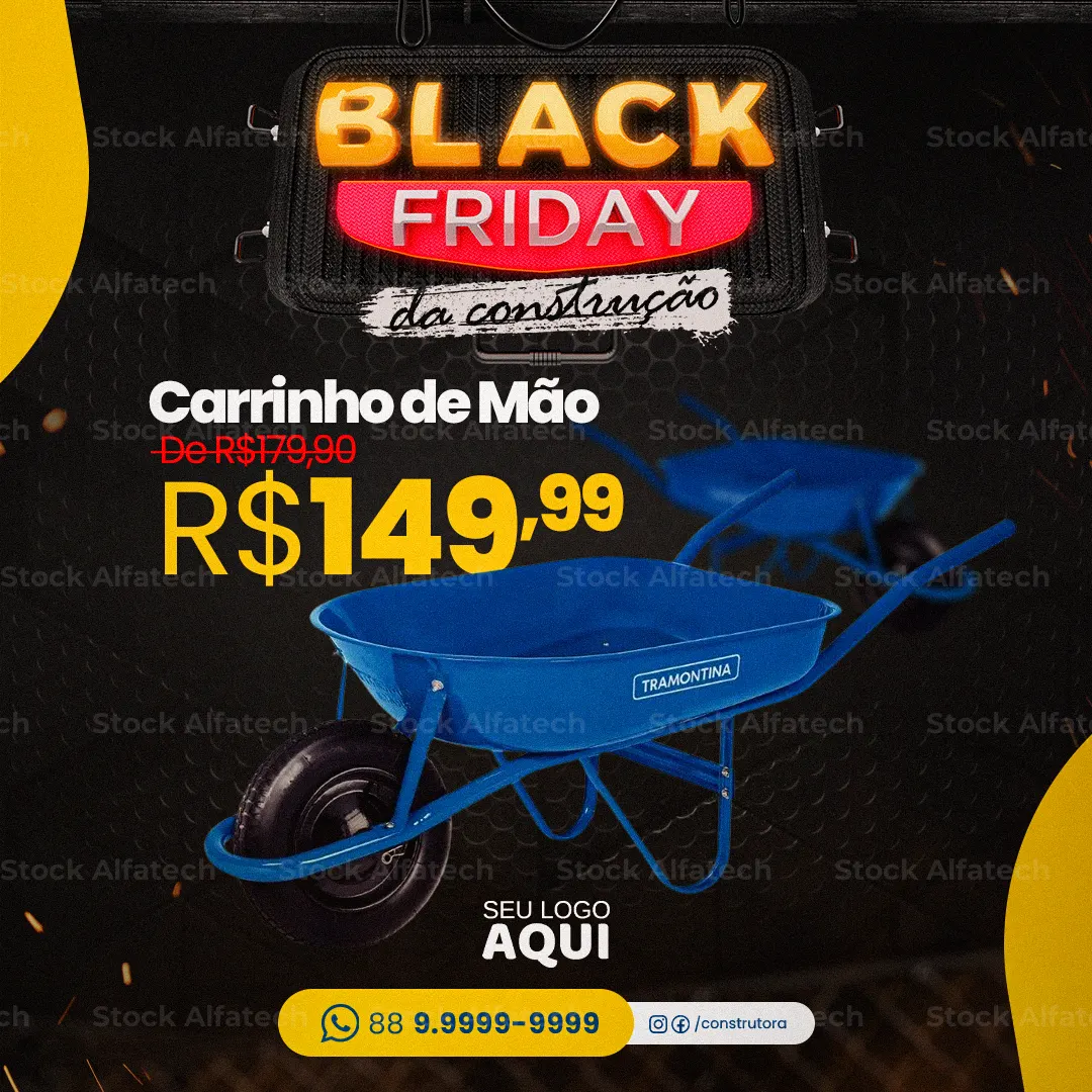 Tudo para reforma rápida e obra completa — Psd flyer 100% editável
