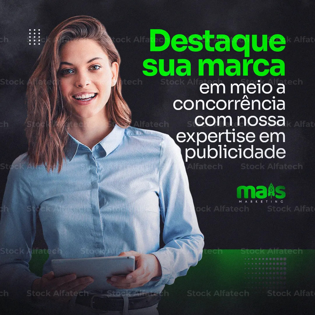 Agência de publicidade para destacar sua marca em Psd flyer 100% editável