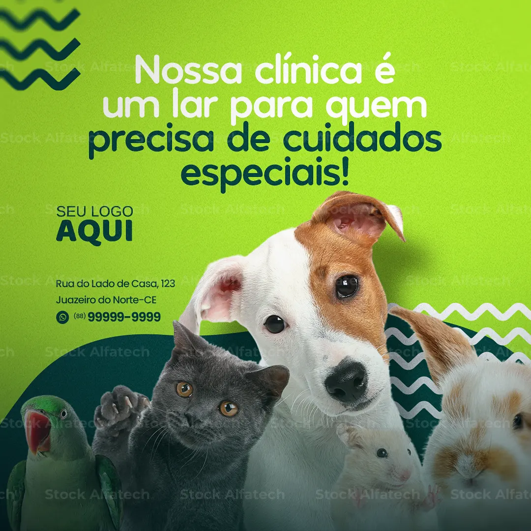Pet saudável e protegido — Psd flyer 100% editável