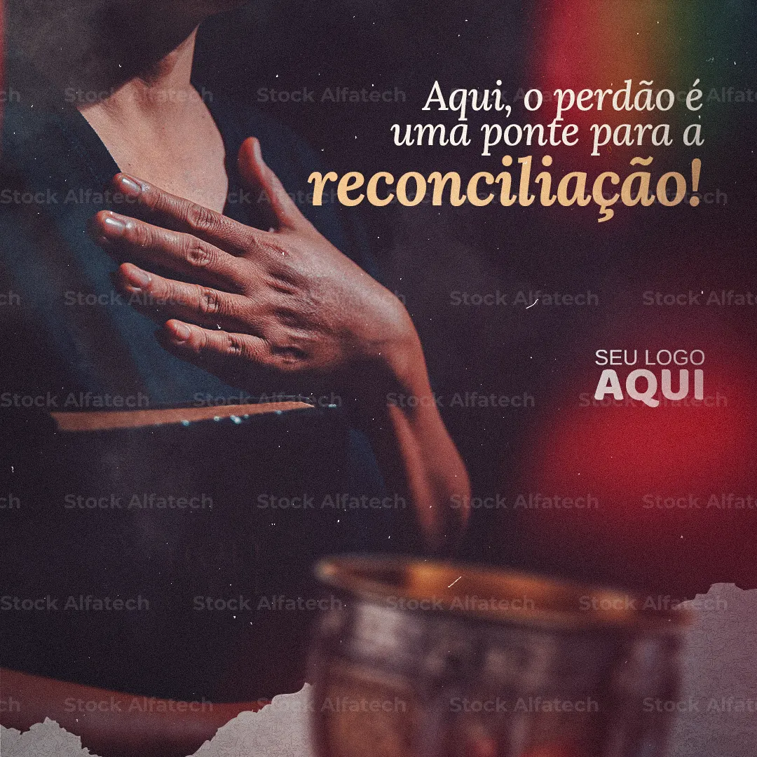Semana Santa na Igreja Católica em Psd flyer 100% editável