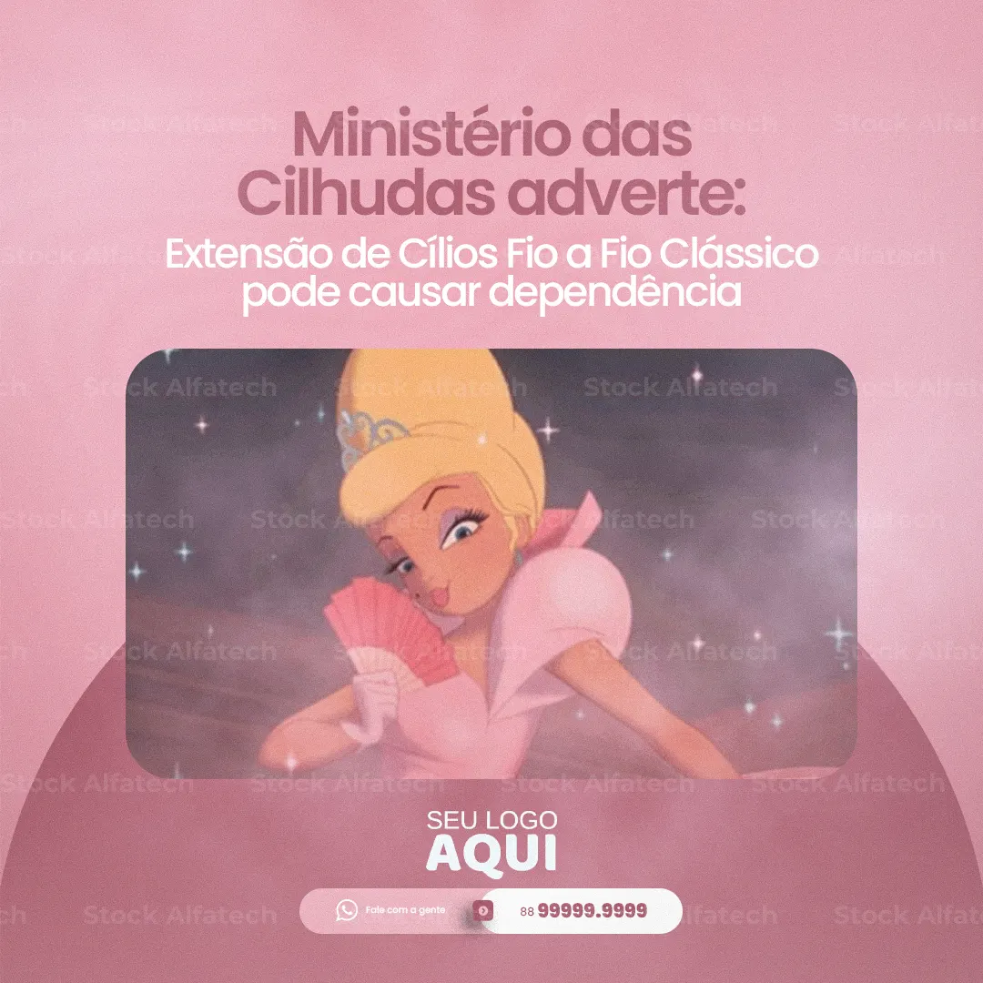 Psd flyer 100% editável com chamada para unhas em gel