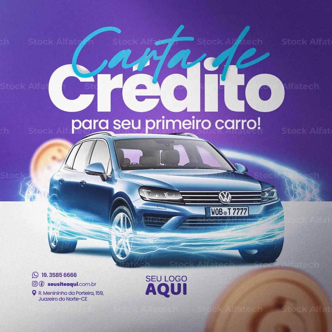Precisou de empréstimo para investir no comércio? Psd flyer 100% editável