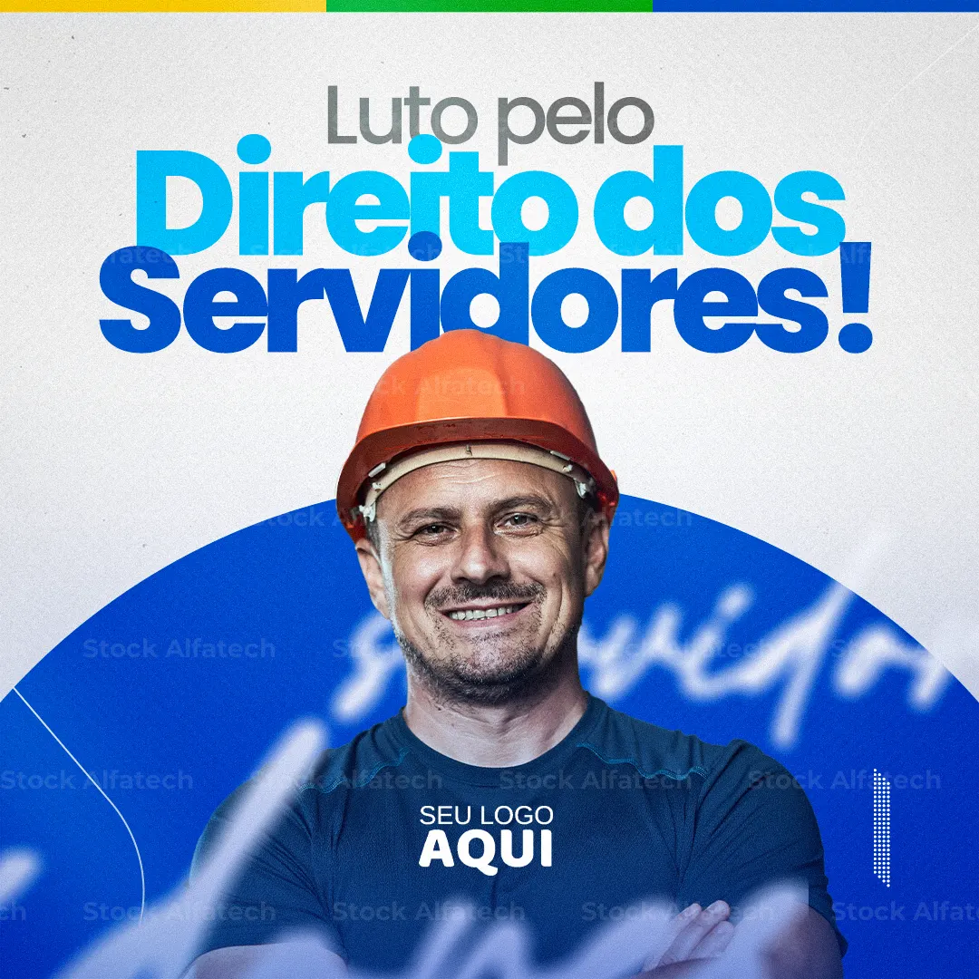 Arte para candidato divulgar campanha — Psd flyer 100% editável