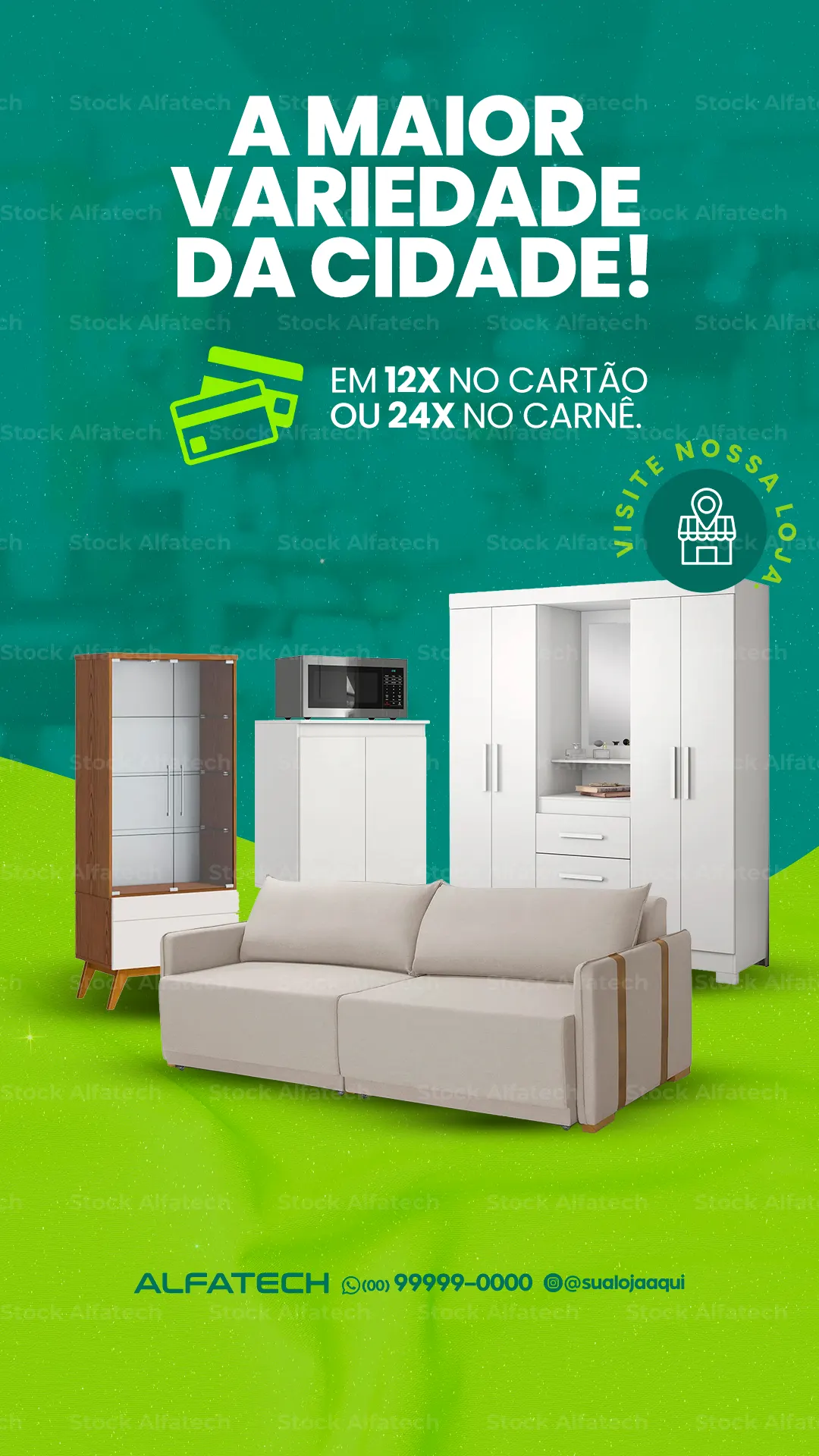 Eletromóveis com promoção para loja em Psd flyer 100% editável