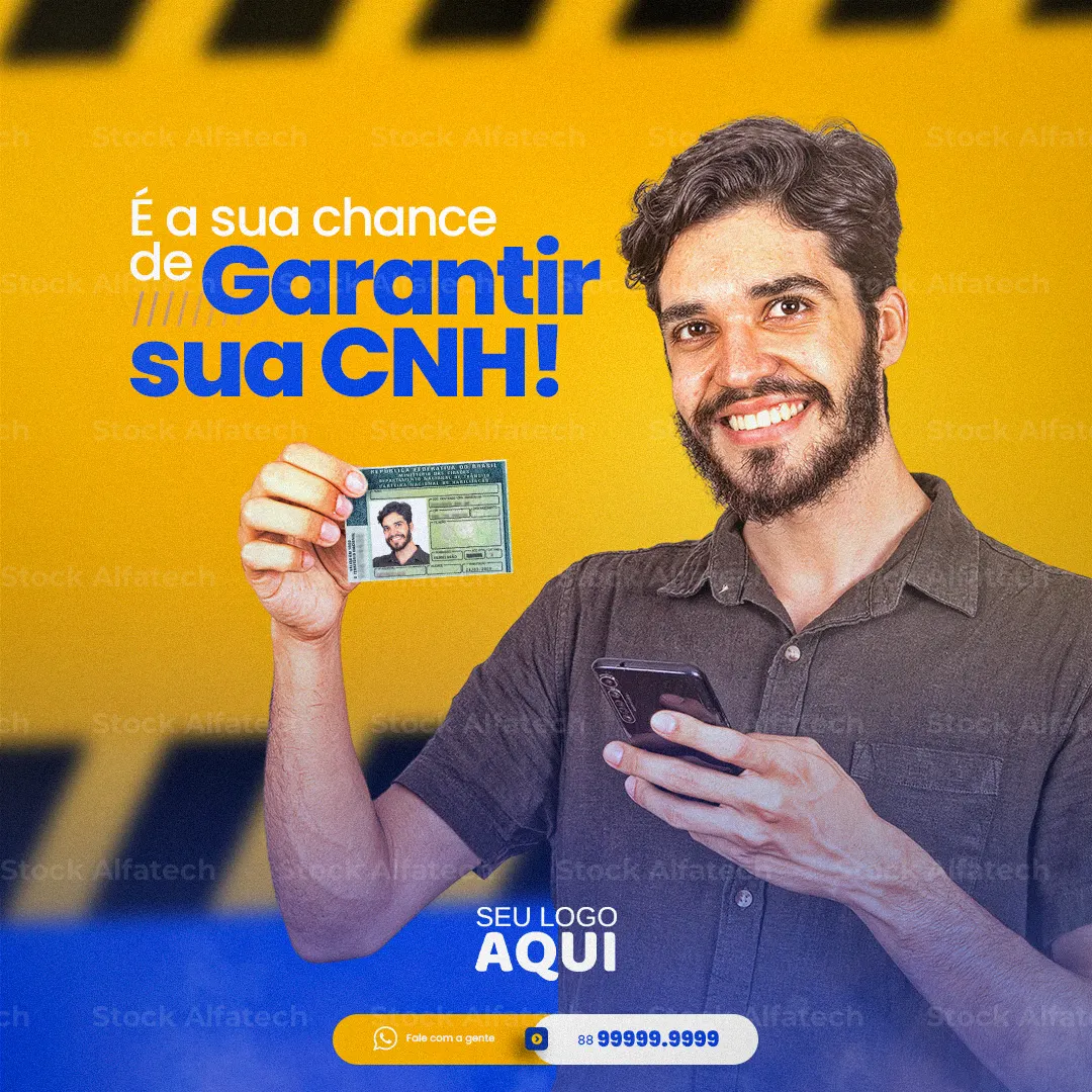 Sua chance de garantir a CNH