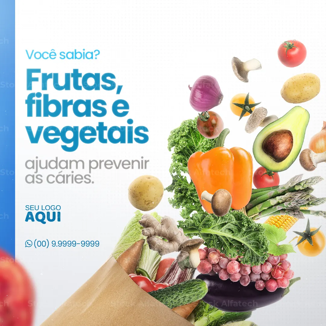Ortodontia para alinhar seu sorriso — Psd flyer 100% editável