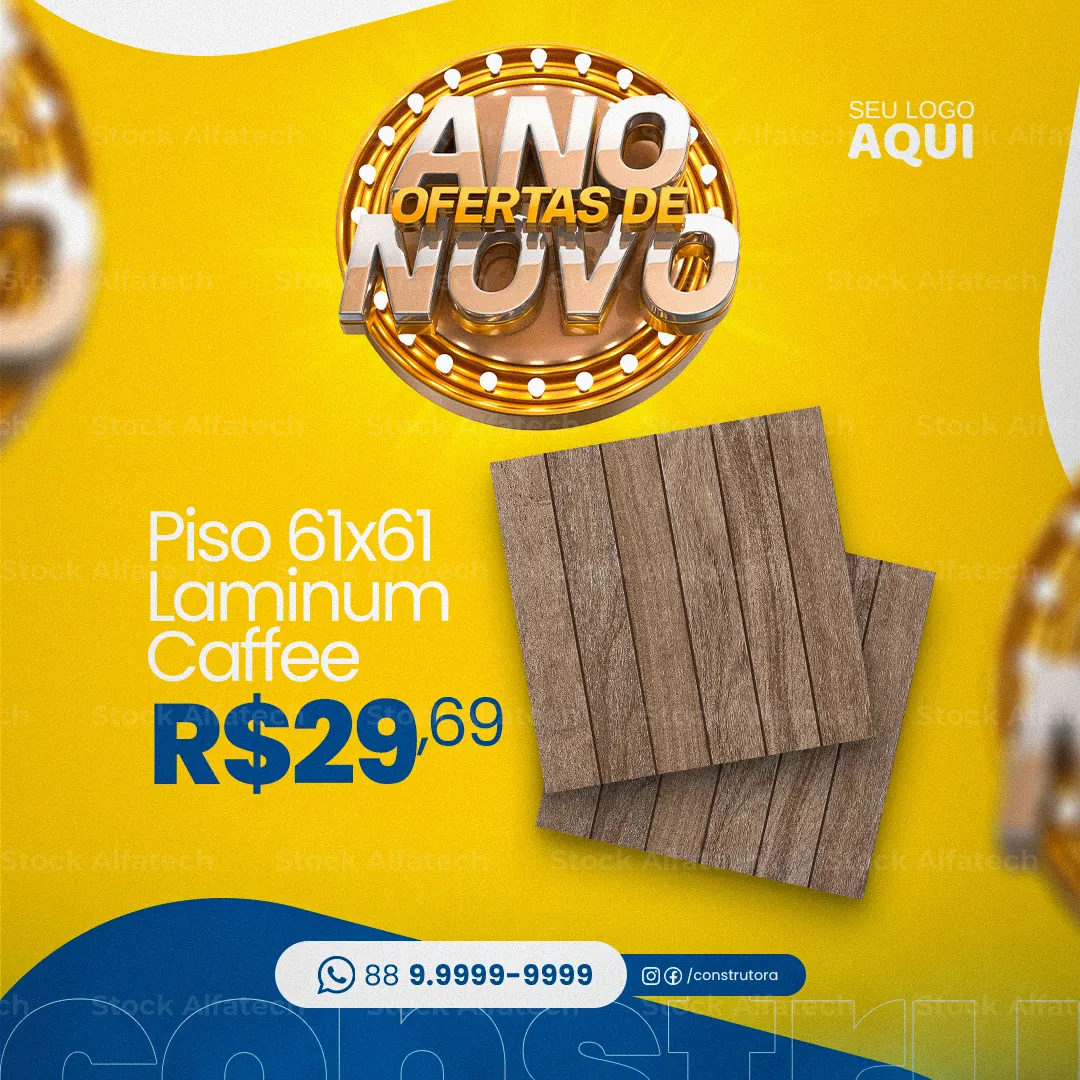 Economia e variedade para sua construção em Psd flyer 100% editável