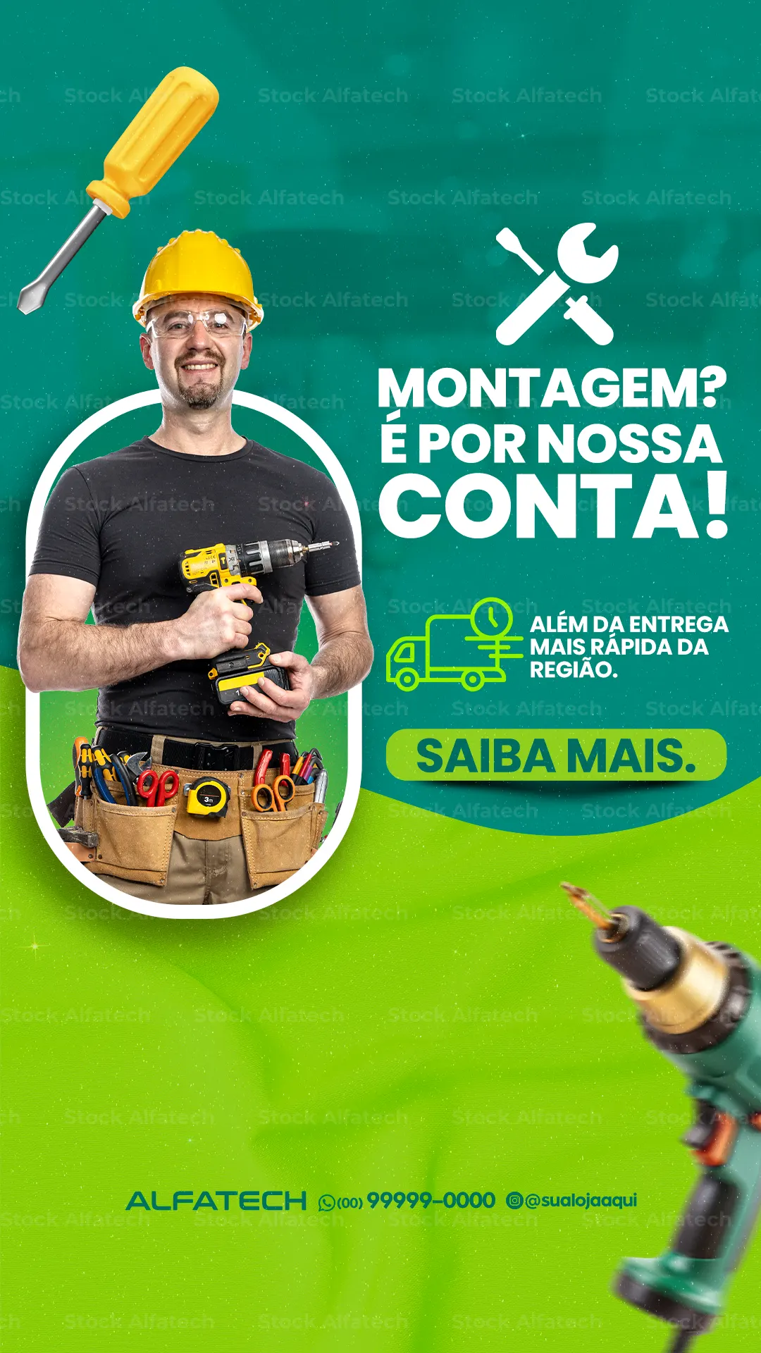 Promoção de eletrodomésticos e móveis — Psd flyer 100% editável