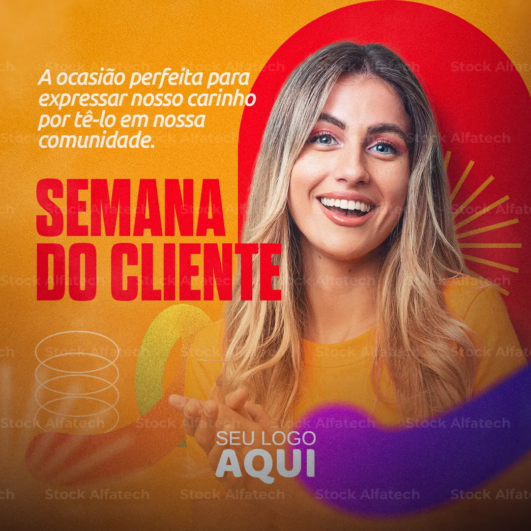 Semana do Cliente com ofertas especiais — Psd flyer 100% editável