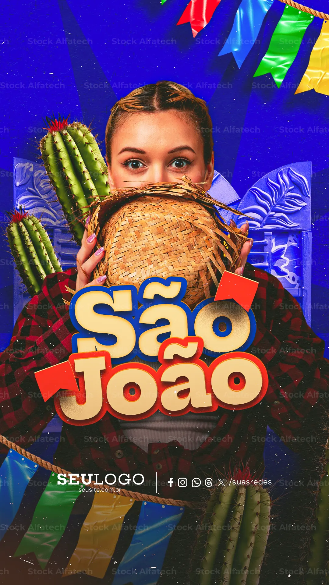 São João de preços baixos para Stories — Psd flyer 100% editável