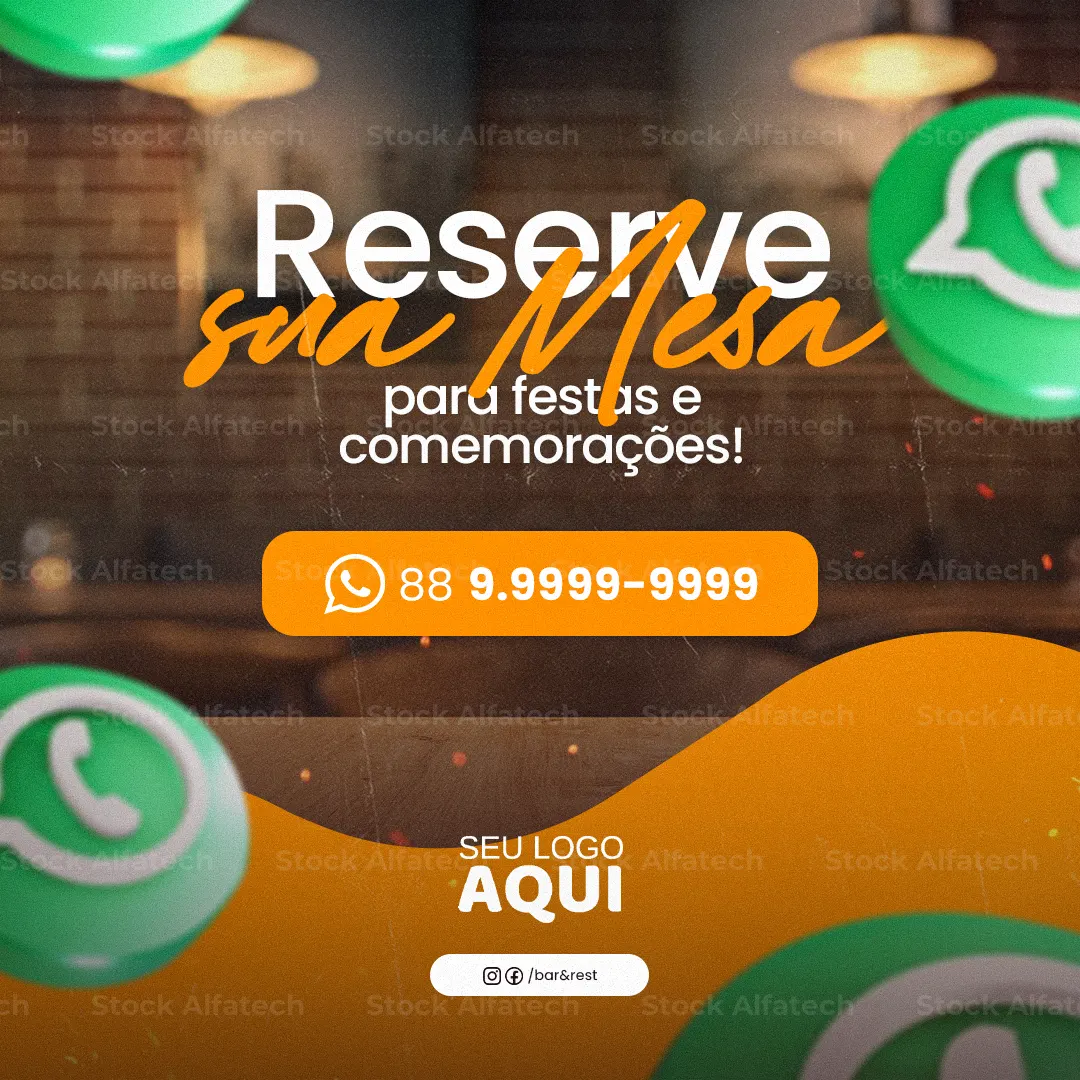Reserve sua mesa