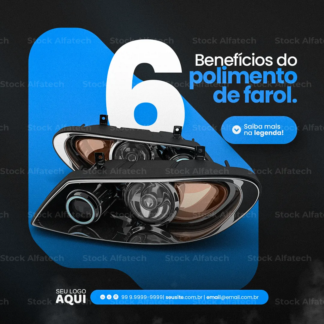 Benefícios do polimento de farol