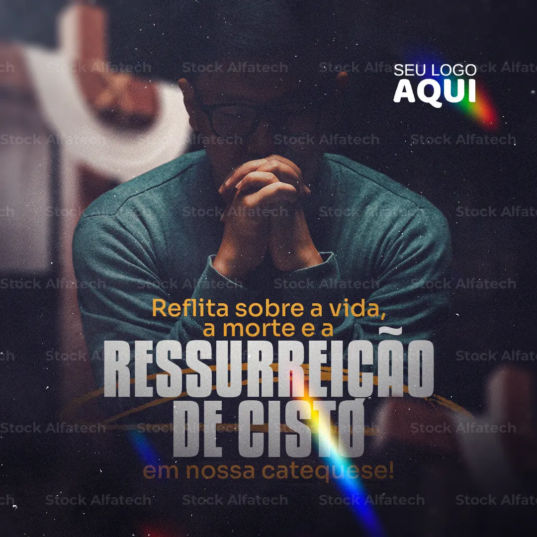Missa em honra a Nossa Senhora — Psd flyer 100% editável