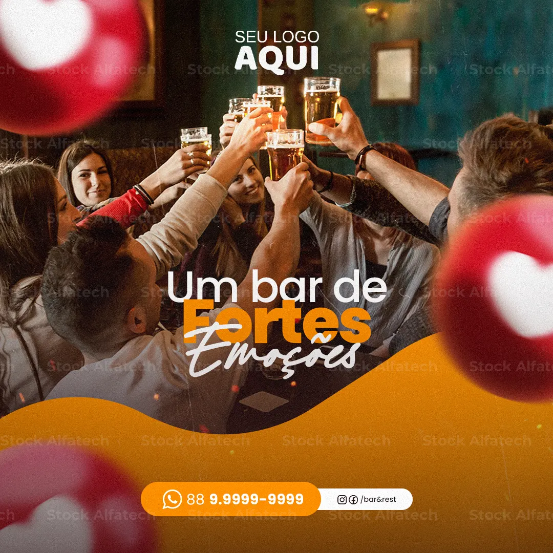 Um bar de fortes emoções