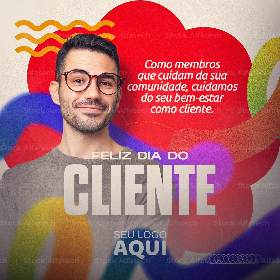 Dia do Cliente com preço baixo e agradecimento — Psd flyer 100% editável