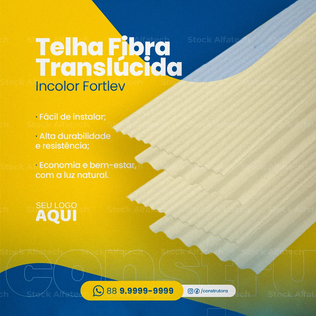Atacado e varejo para construção em Psd flyer 100% editável