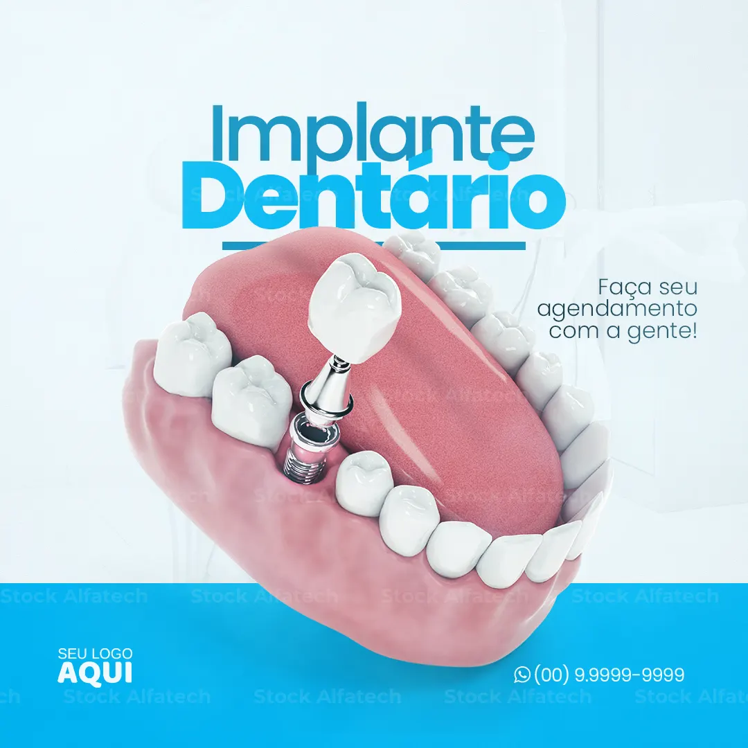 Tratamento dentário para transformar seu sorriso — Psd flyer 100% editável