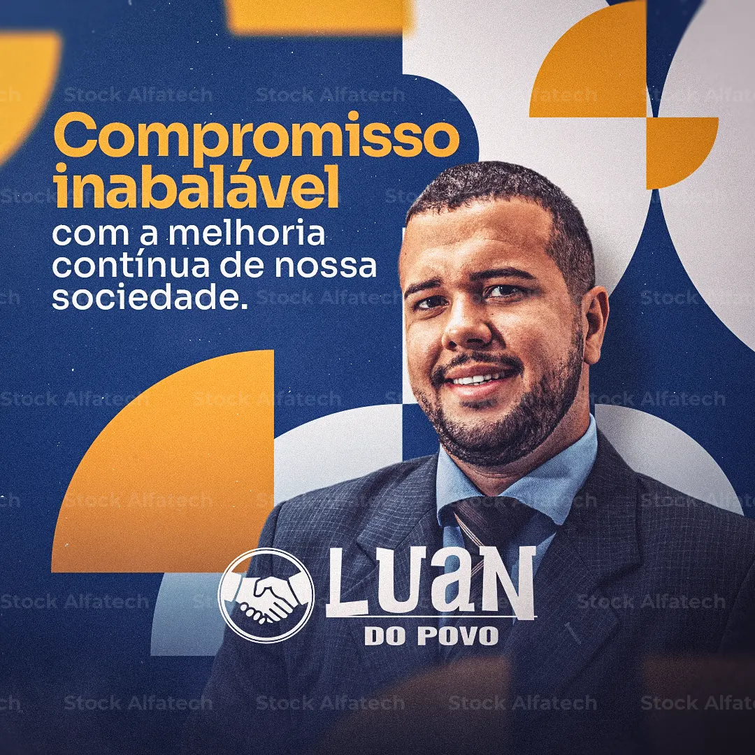 Arte política para campanha nas redes sociais — Psd flyer 100% editável