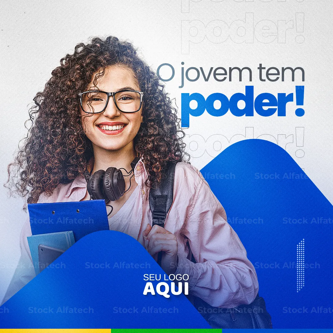 Campanha de candidato para redes sociais — Psd flyer 100% editável