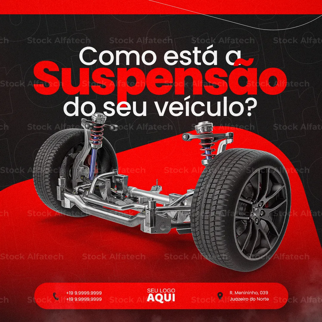 Como está a suspensão do seu veículo