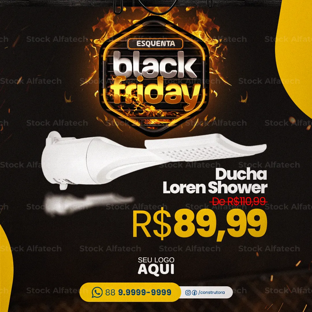 Construir ficou mais fácil com ofertas da loja — Psd flyer 100% editável