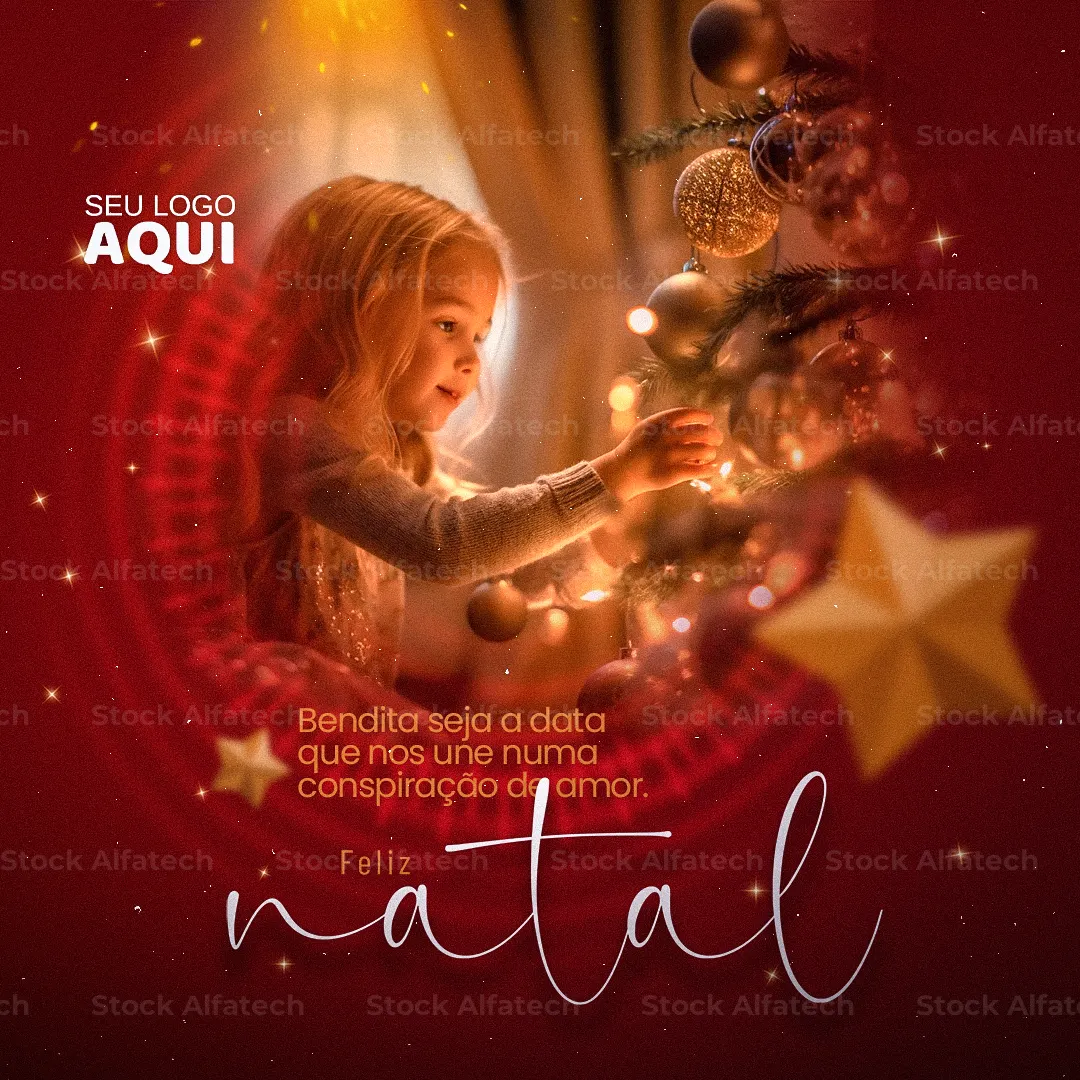 Psd flyer 100% editável para post natalino profissional