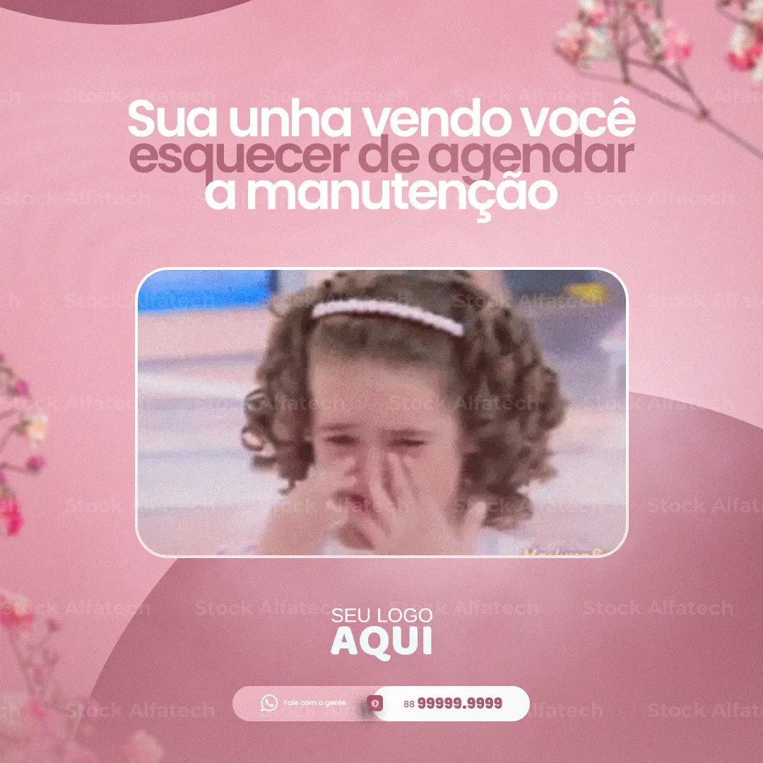 Psd flyer 100% editável para manicure com agenda aberta