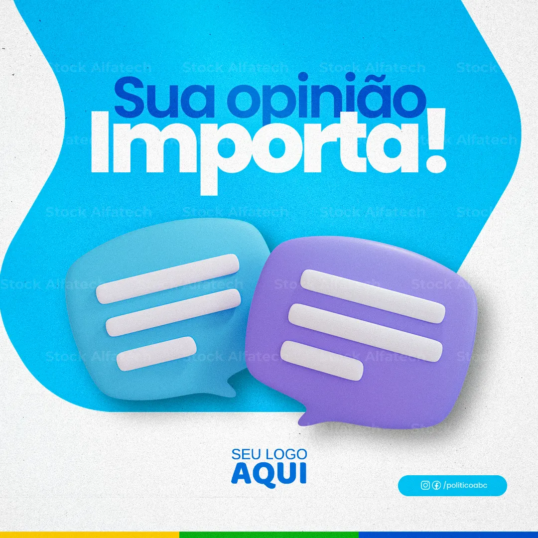 Psd flyer 100% editável para campanha com foto de candidato