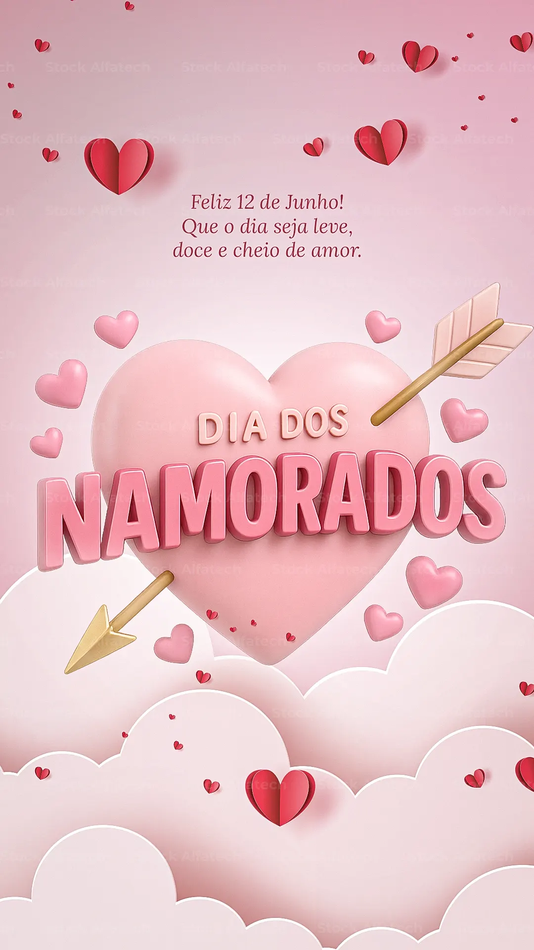 Story promocional de Dia dos Namorados — Psd flyer 100% editável