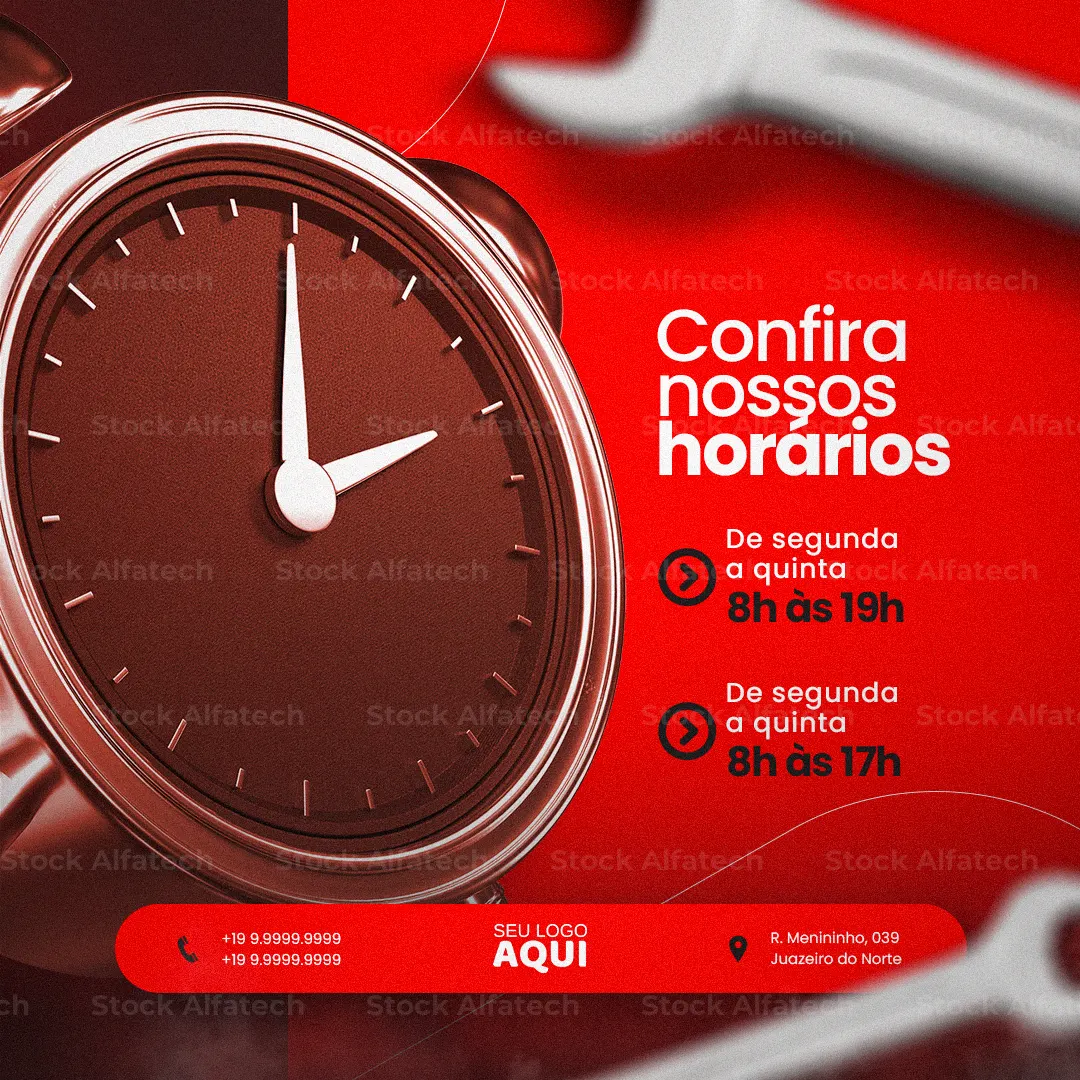 Confira nossos horários