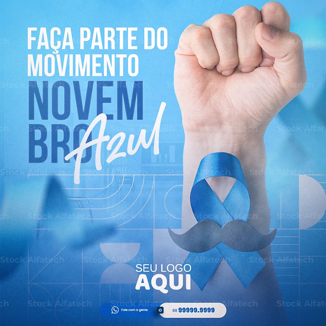 Saúde do homem com cuidado e prevenção em Psd flyer 100% editável