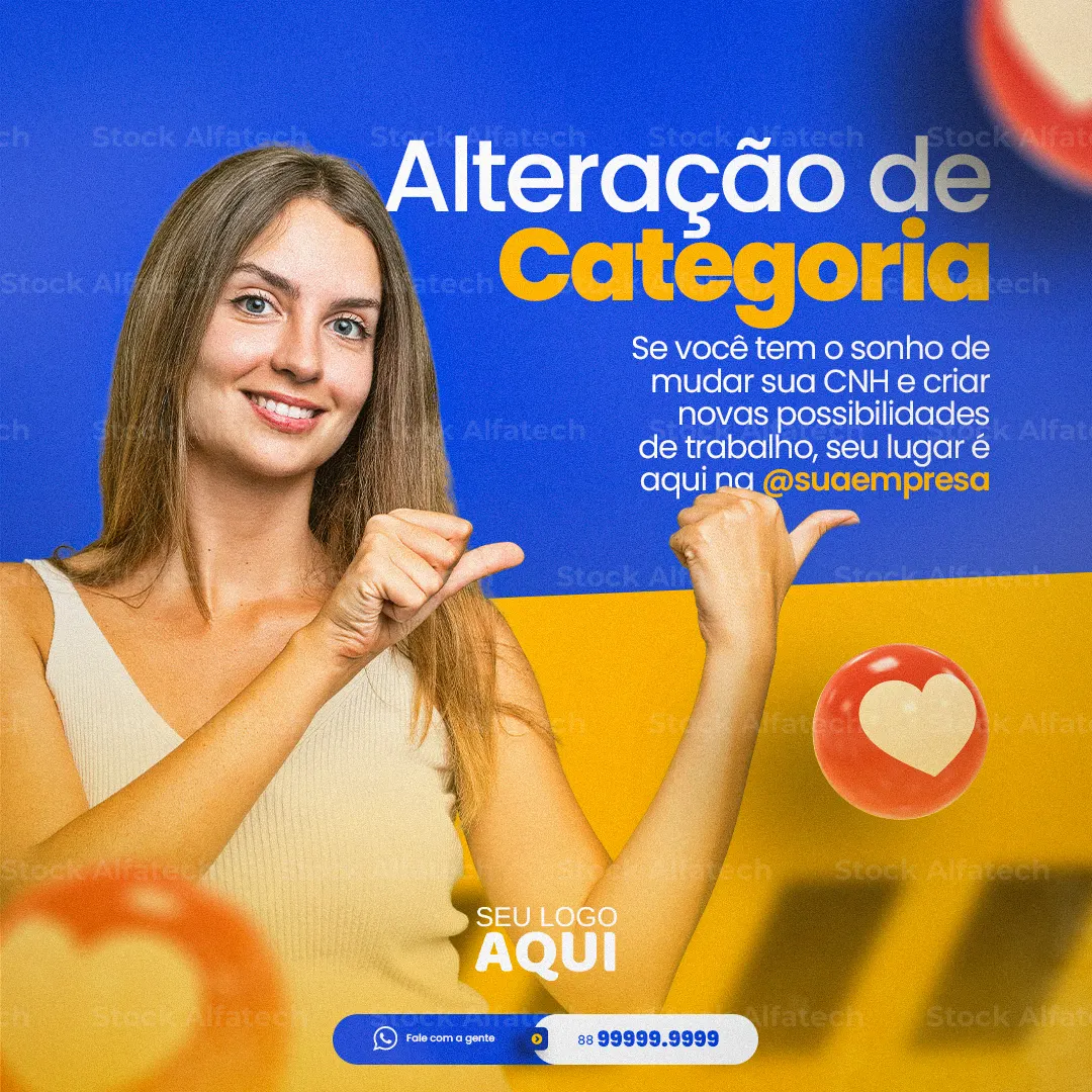 Alteração de categoria