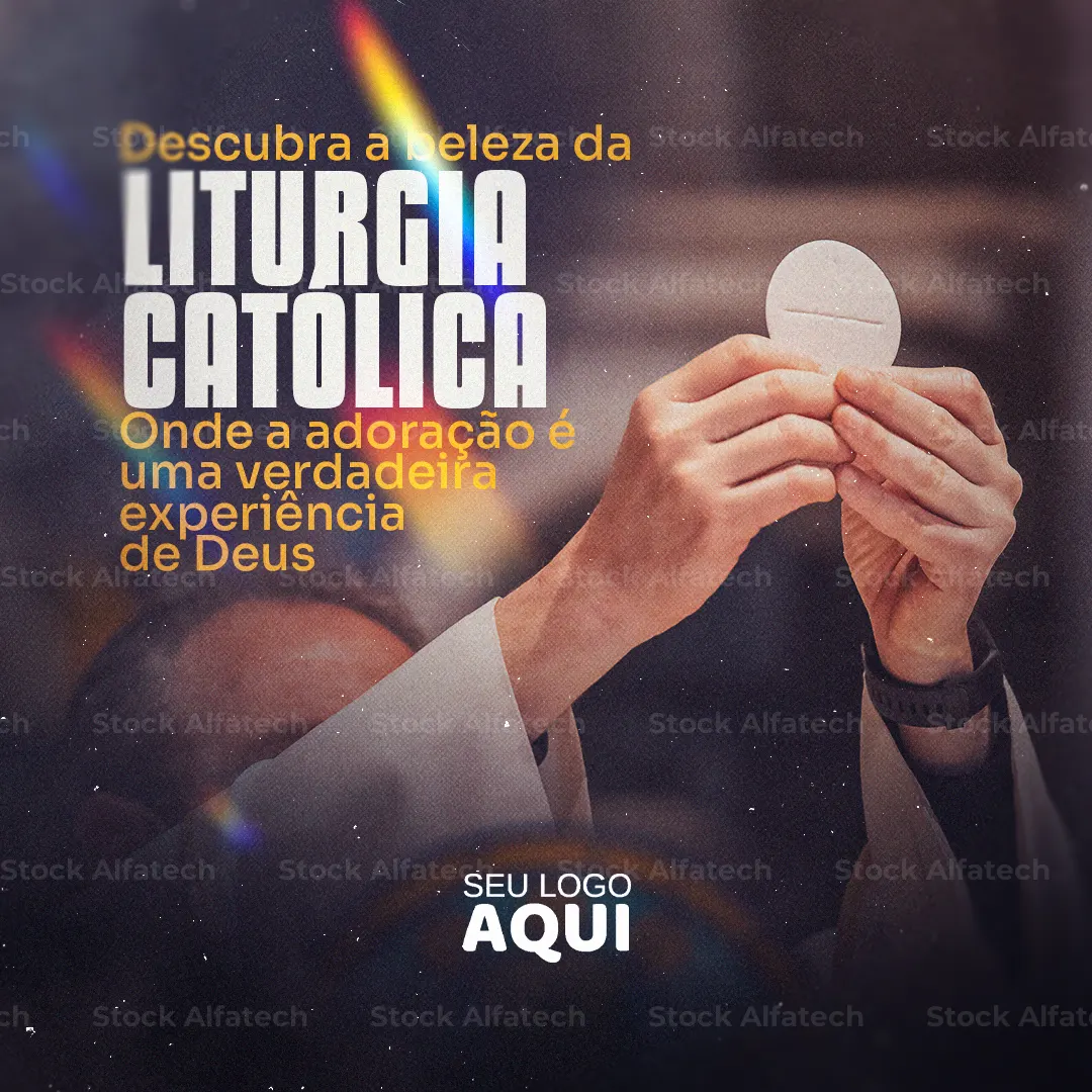 Psd flyer 100% editável para encontro de jovens católicos