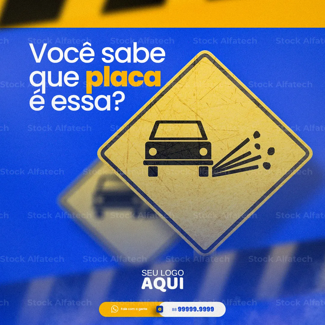 Você sabe que placa é essa