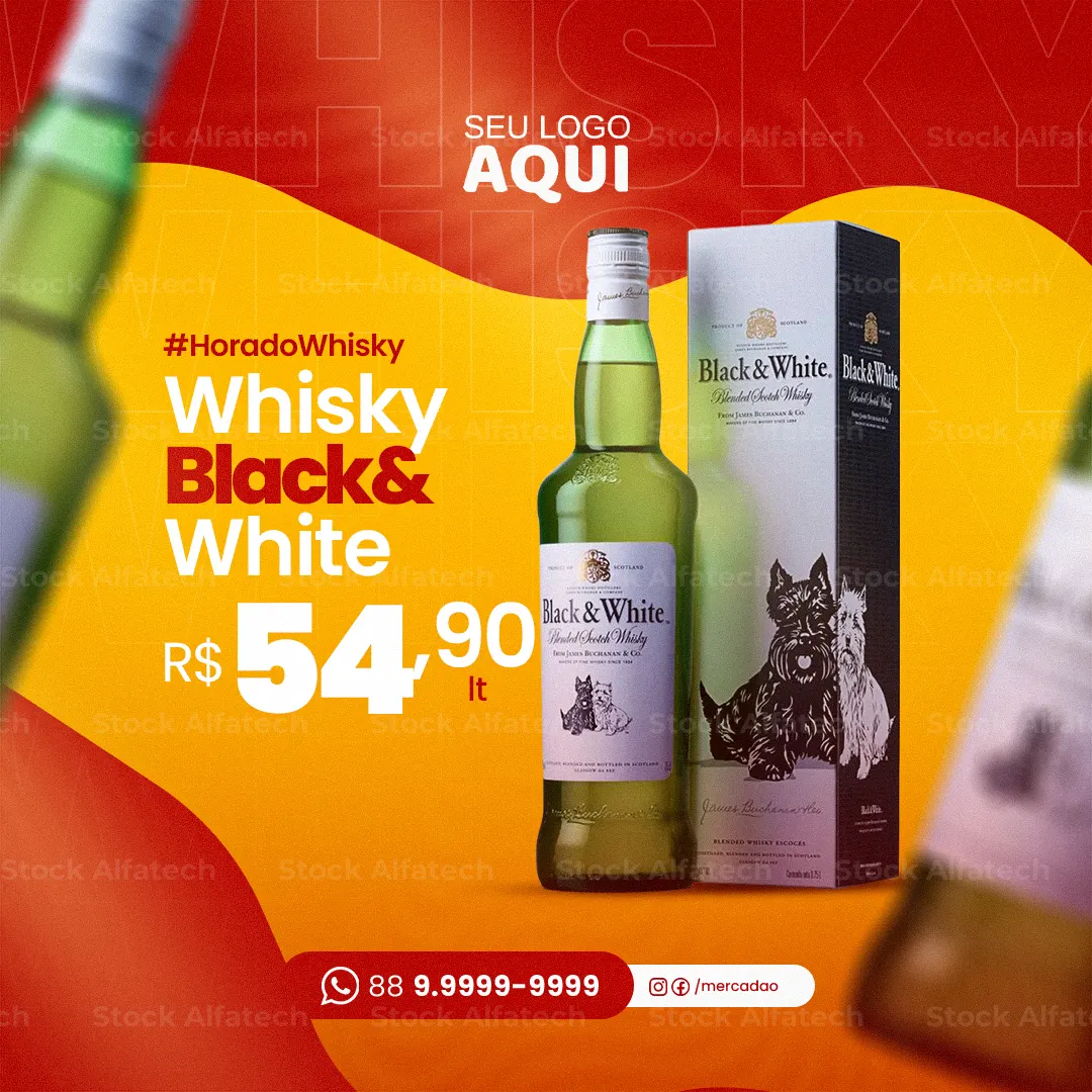 Wisky black White