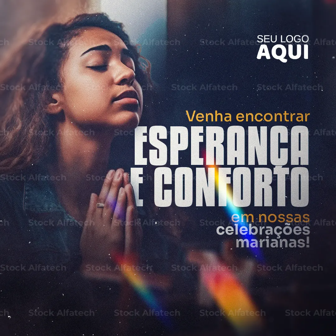 Psd flyer 100% editável para homenagem a santo padroeiro