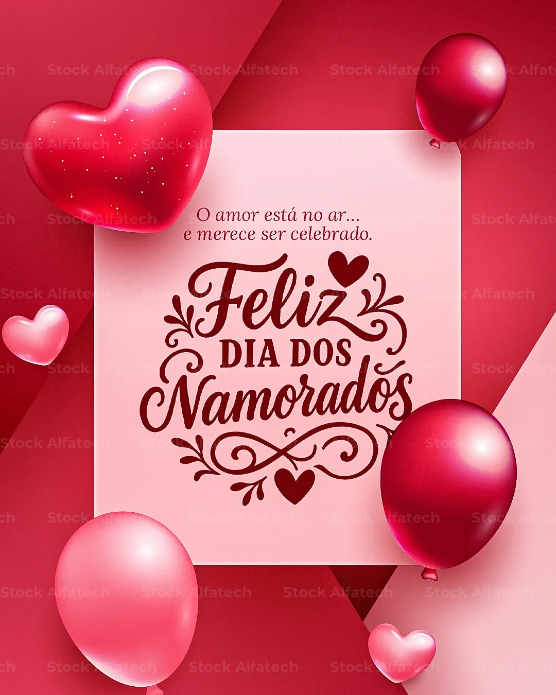 O amor está em cada detalhe: arte delicada para emocionar no Dia dos Namorados — Psd feed 100% editável