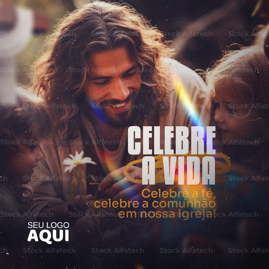 Quermesse paroquial com fé e tradição — Psd flyer 100% editável