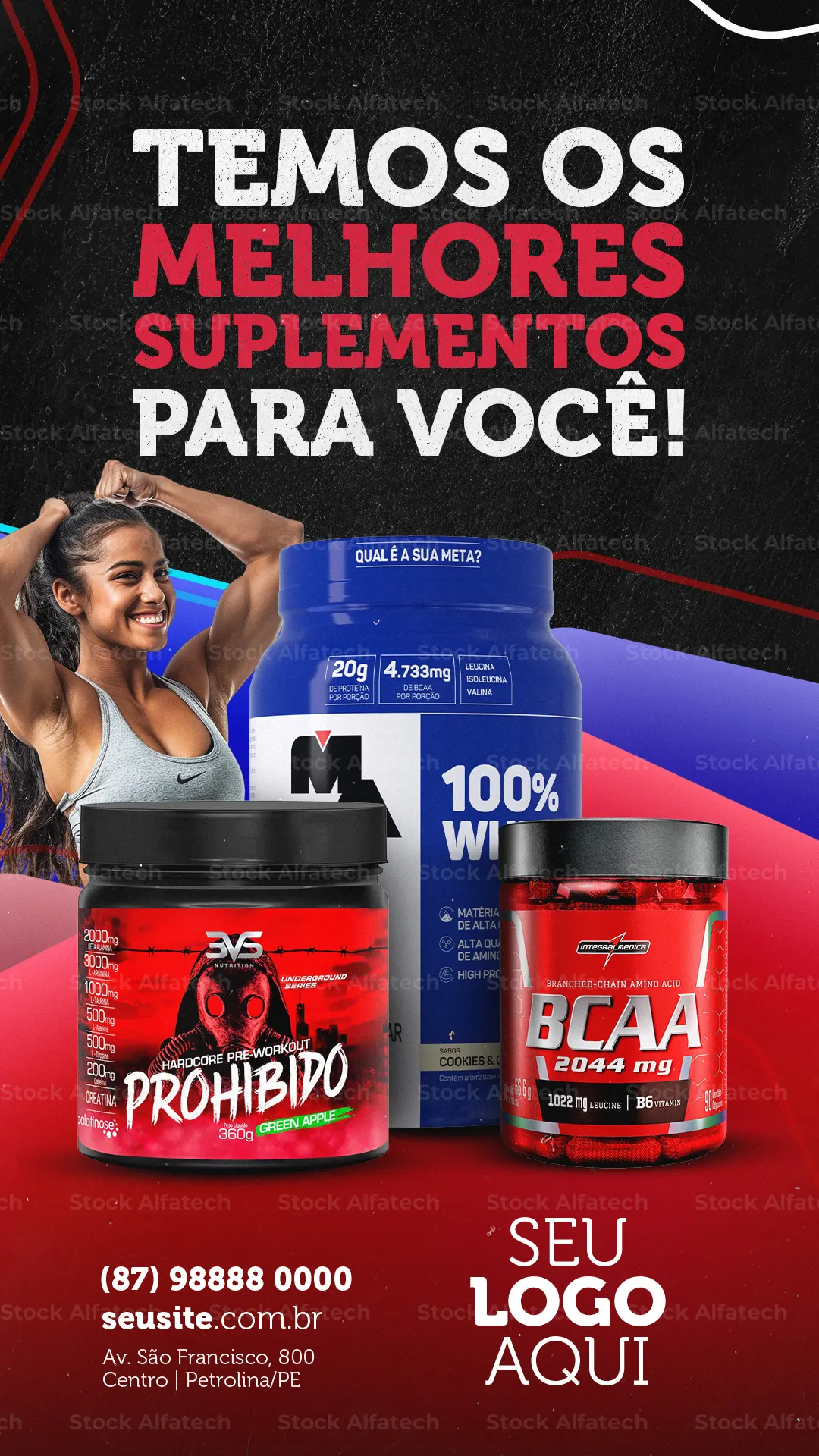 Farmácia com chamada promocional — Psd flyer 100% editável