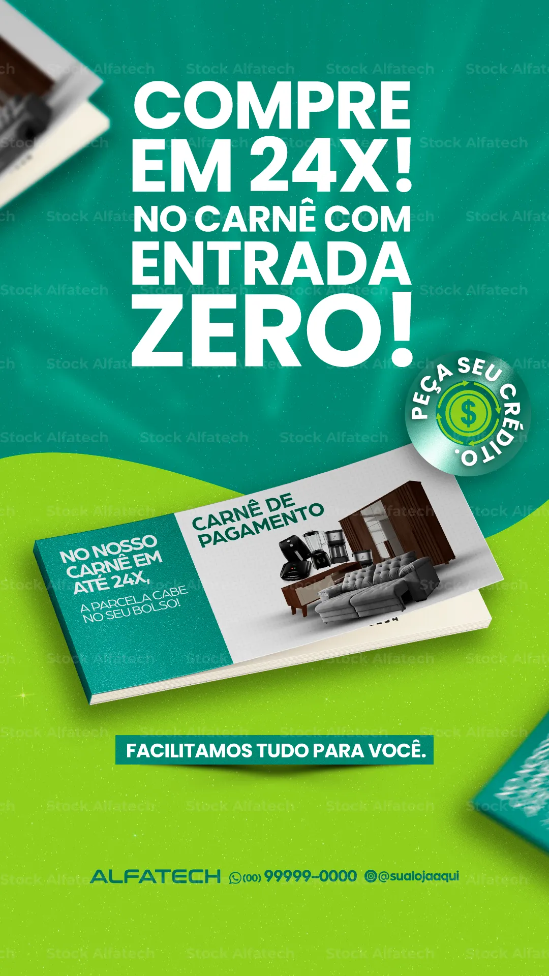Ofertas de móveis e eletrodomésticos — Psd flyer 100% editável
