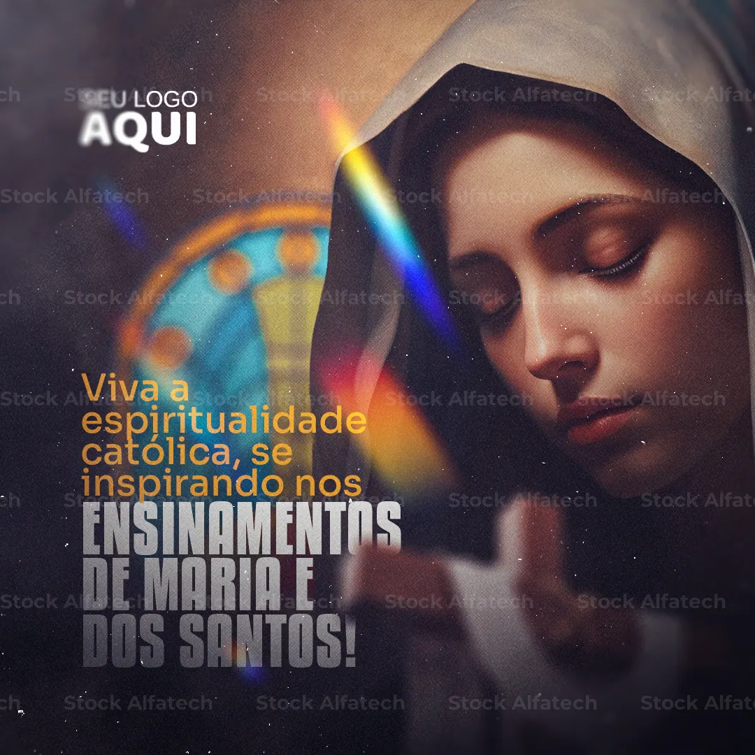 Psd flyer 100% editável para catequese e evangelização